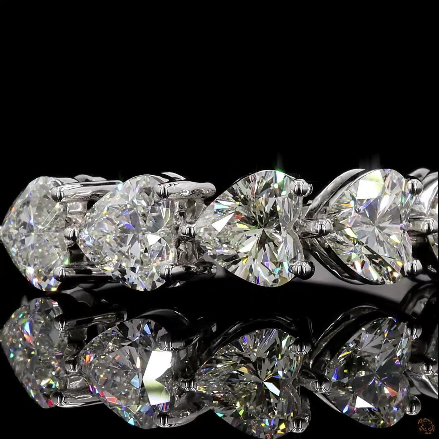 Heart-line – Five Stone Diamond Ring