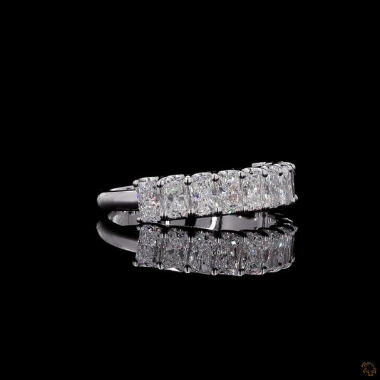 The Enchanted White Gold Radiant Diamond Ring