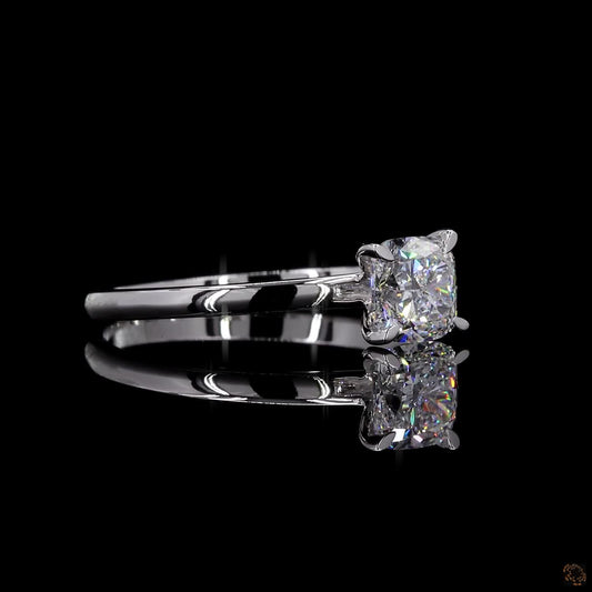 Lustra– 1.00ct Cushion Lab Grown Diamond Ring