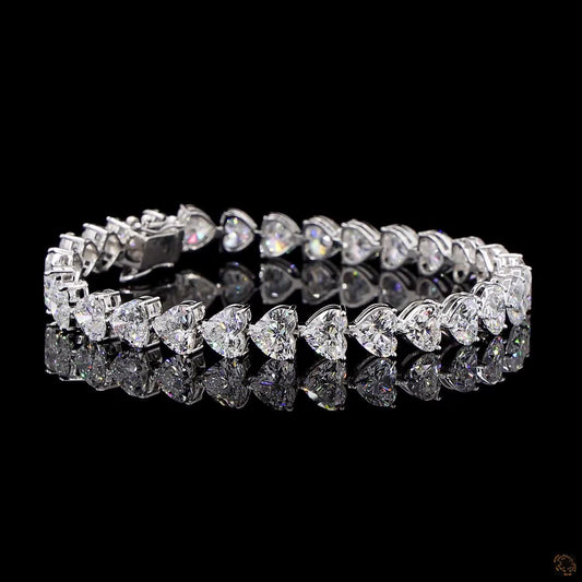 Seraphina Heart Diamond Bracelet