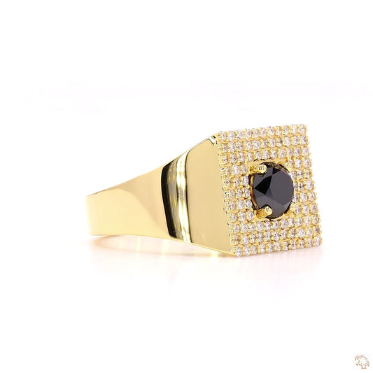 The Enchanted Yellow Gold Diamond Ring