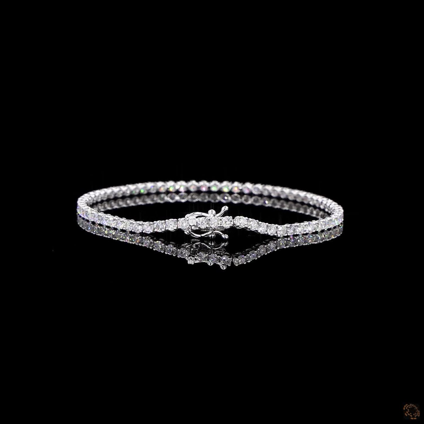 Liora Diamond Tennis Bracelet in White Gold
