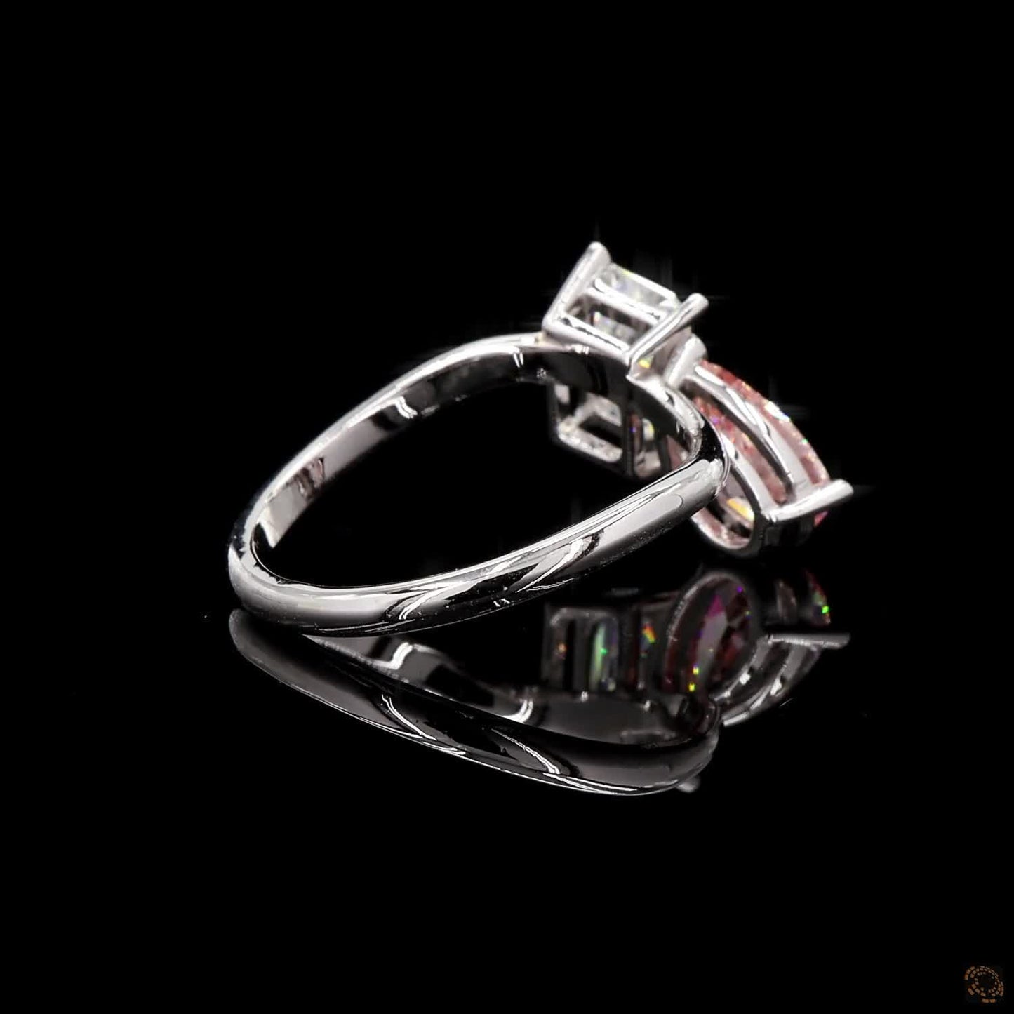 The Enchanted White Gold Two-Tone Diamond Ring