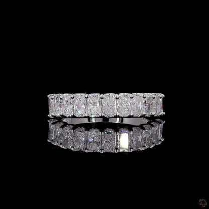 The Enchanted White Gold Radiant Diamond Ring