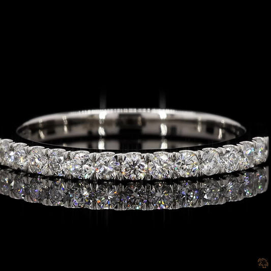 The Exquisite Yellow Gold Lab-Grown Diamond Eternity Band