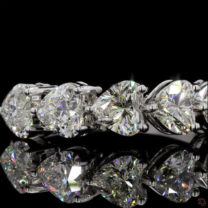 Heart-line – Five Stone Diamond Ring