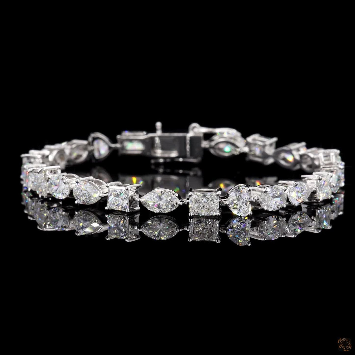 Celeste Multi-Shape Diamond Bracelet