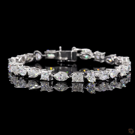 Celeste Multi-Shape Diamond Bracelet