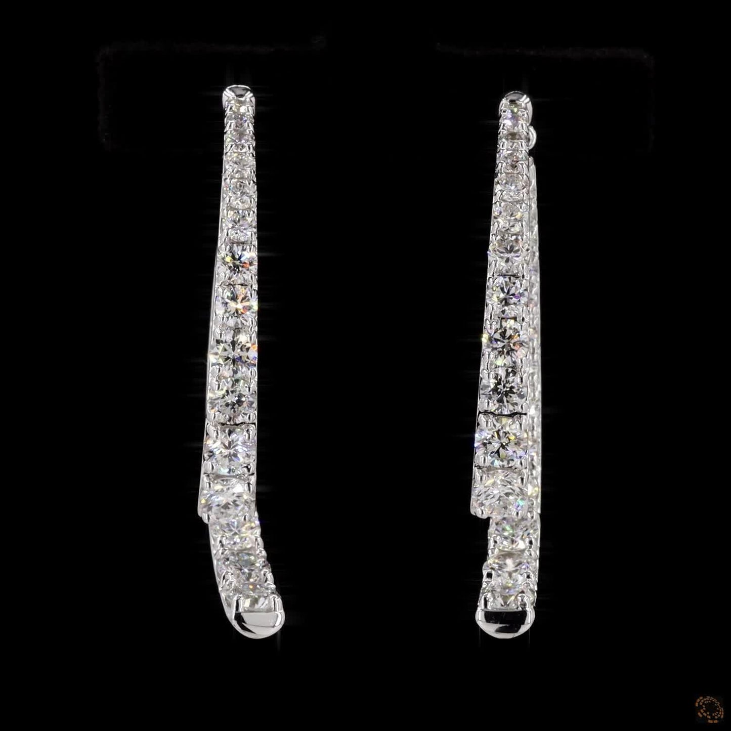 The Luminous Yellow Gold Lab-Grown Diamond Dangle Earrings