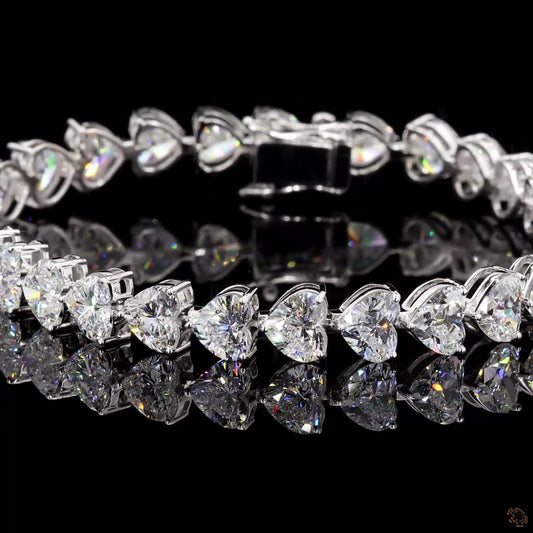 Seraphina Heart Diamond Bracelet