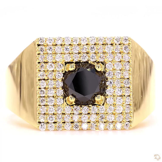 The Enchanted Yellow Gold Diamond Ring