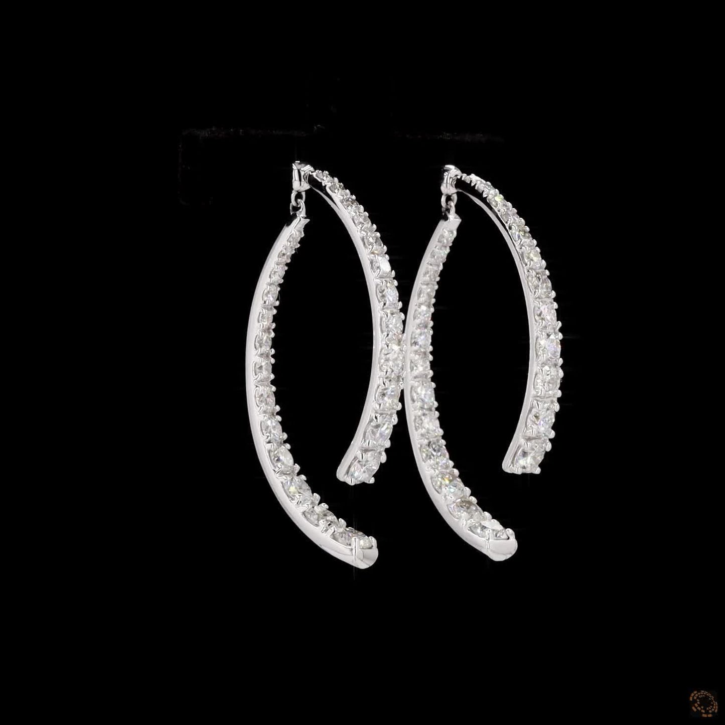 The Luminous Yellow Gold Lab-Grown Diamond Dangle Earrings