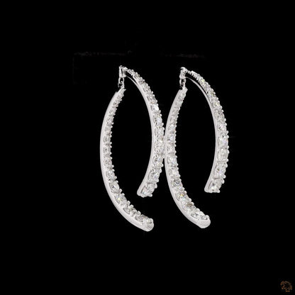 The Luminous Yellow Gold Lab-Grown Diamond Dangle Earrings