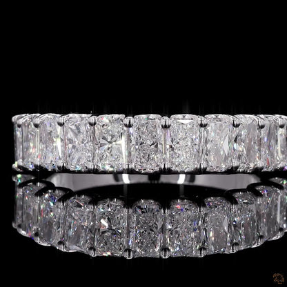 The Enchanted White Gold Radiant Diamond Ring