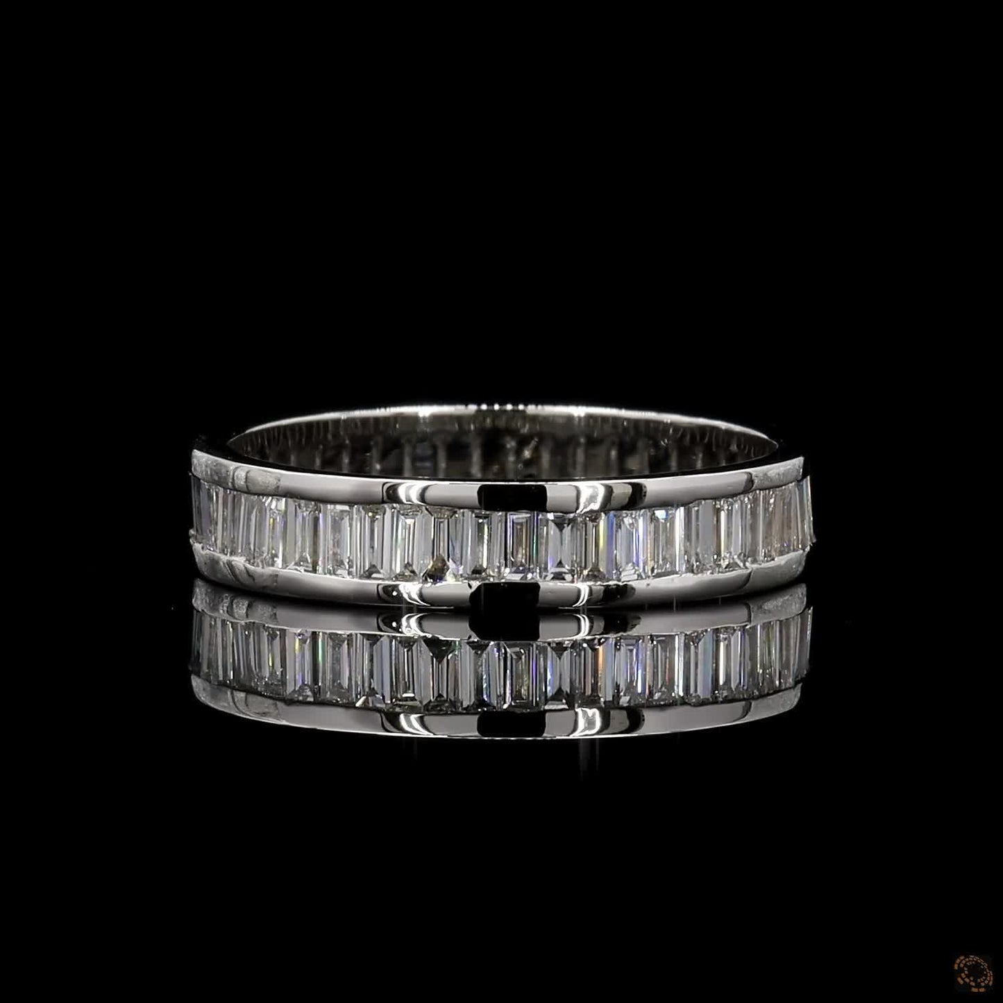 The Exquisite White Gold Diamond Eternity Band