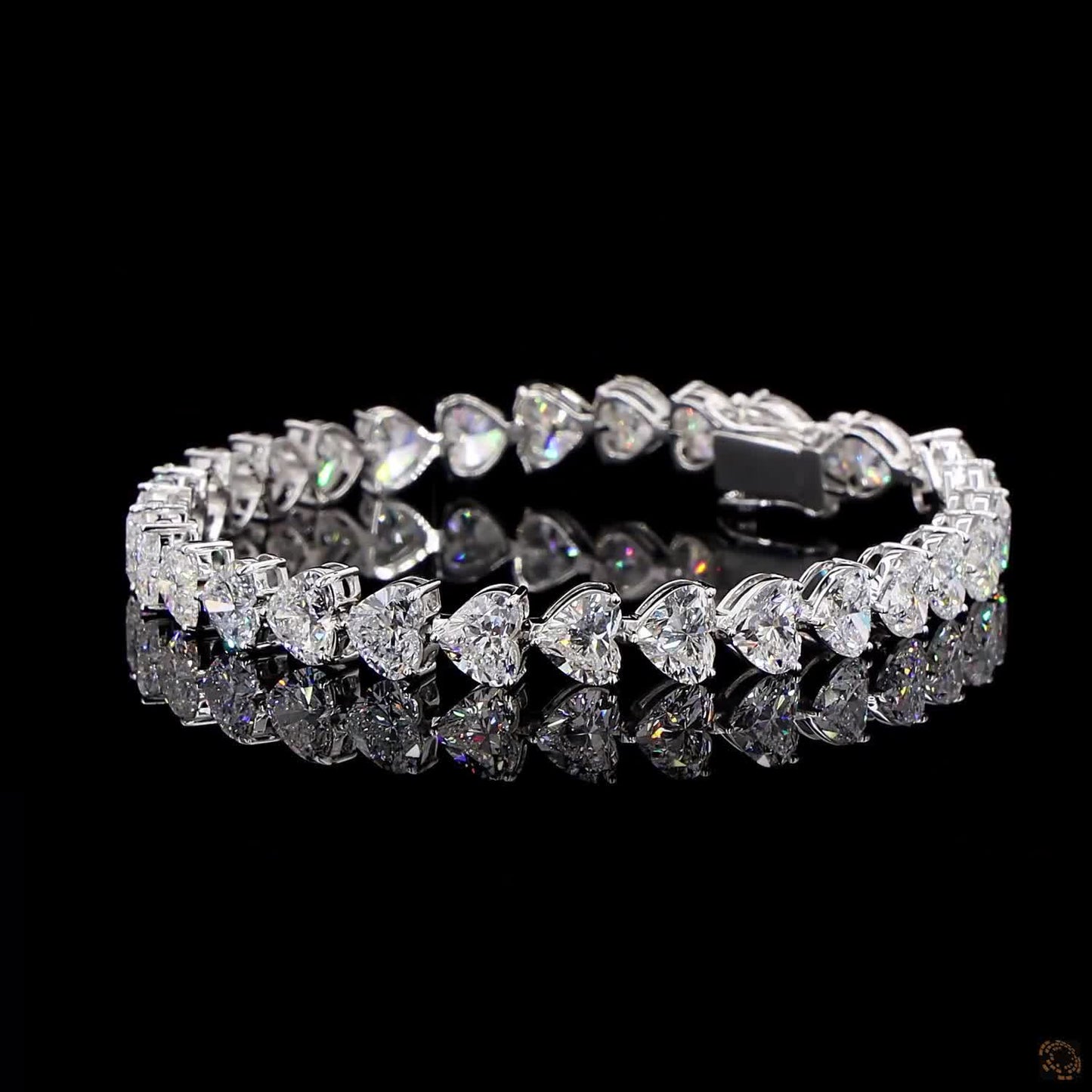 Seraphina Heart Diamond Bracelet
