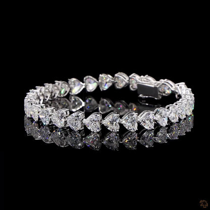 Seraphina Heart Diamond Bracelet