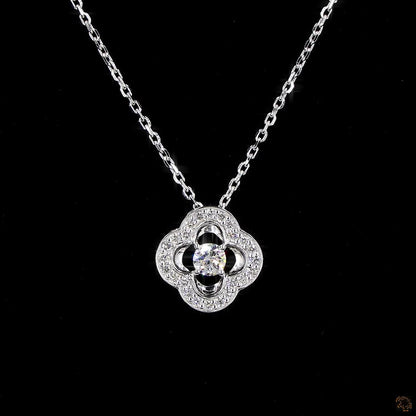 Lyra Pendant Set – Lab Grown Diamond in 18K White Gold