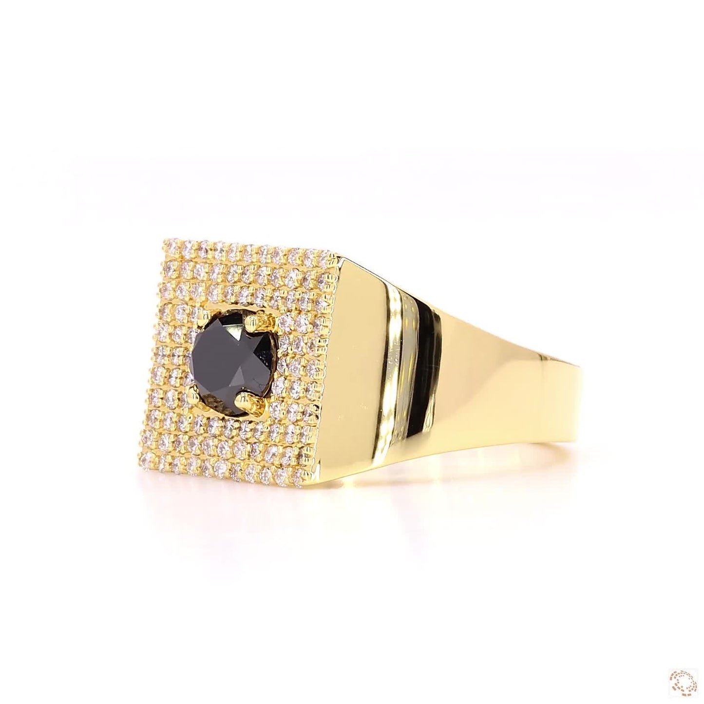 The Enchanted Yellow Gold Diamond Ring