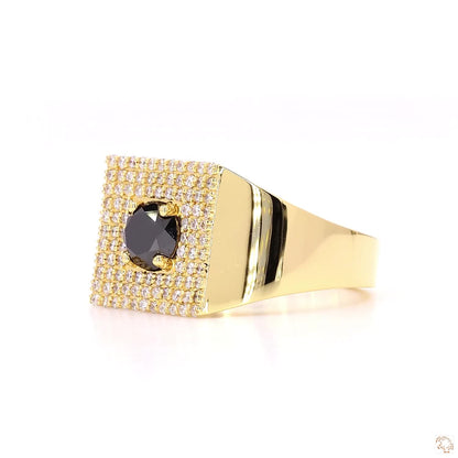 The Enchanted Yellow Gold Diamond Ring