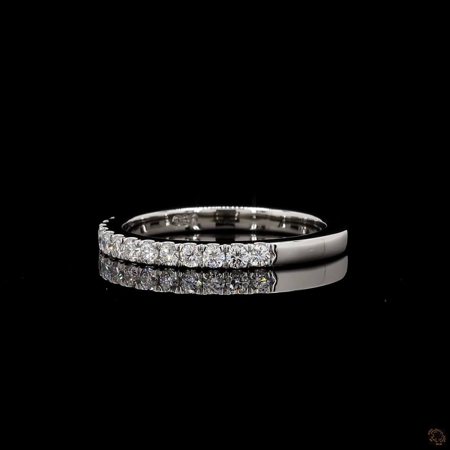 The Exquisite Yellow Gold Lab-Grown Diamond Eternity Band