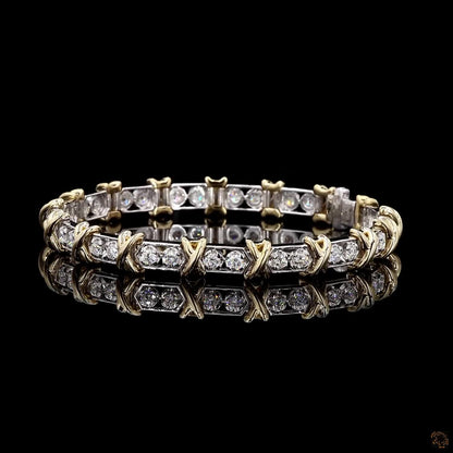 Amara Bracelet | Lab Grown Round Diamond Bracelet