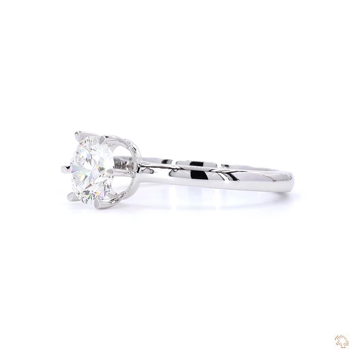 Celine – Classic Round Lab Grown Solitaire Ring
