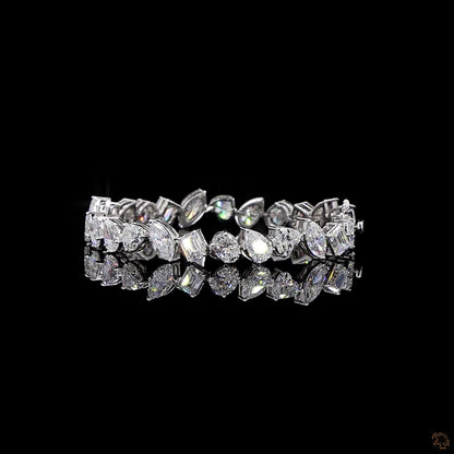 Celeste Lab Grown Diamond Bracelet – Oval, Pear & Emerald Cut