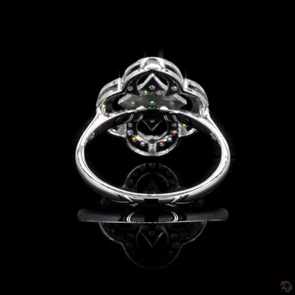 Liora – Vintage-Inspired Floral Diamond Ring