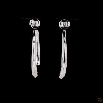 The Luminous Yellow Gold Lab-Grown Diamond Dangle Earrings