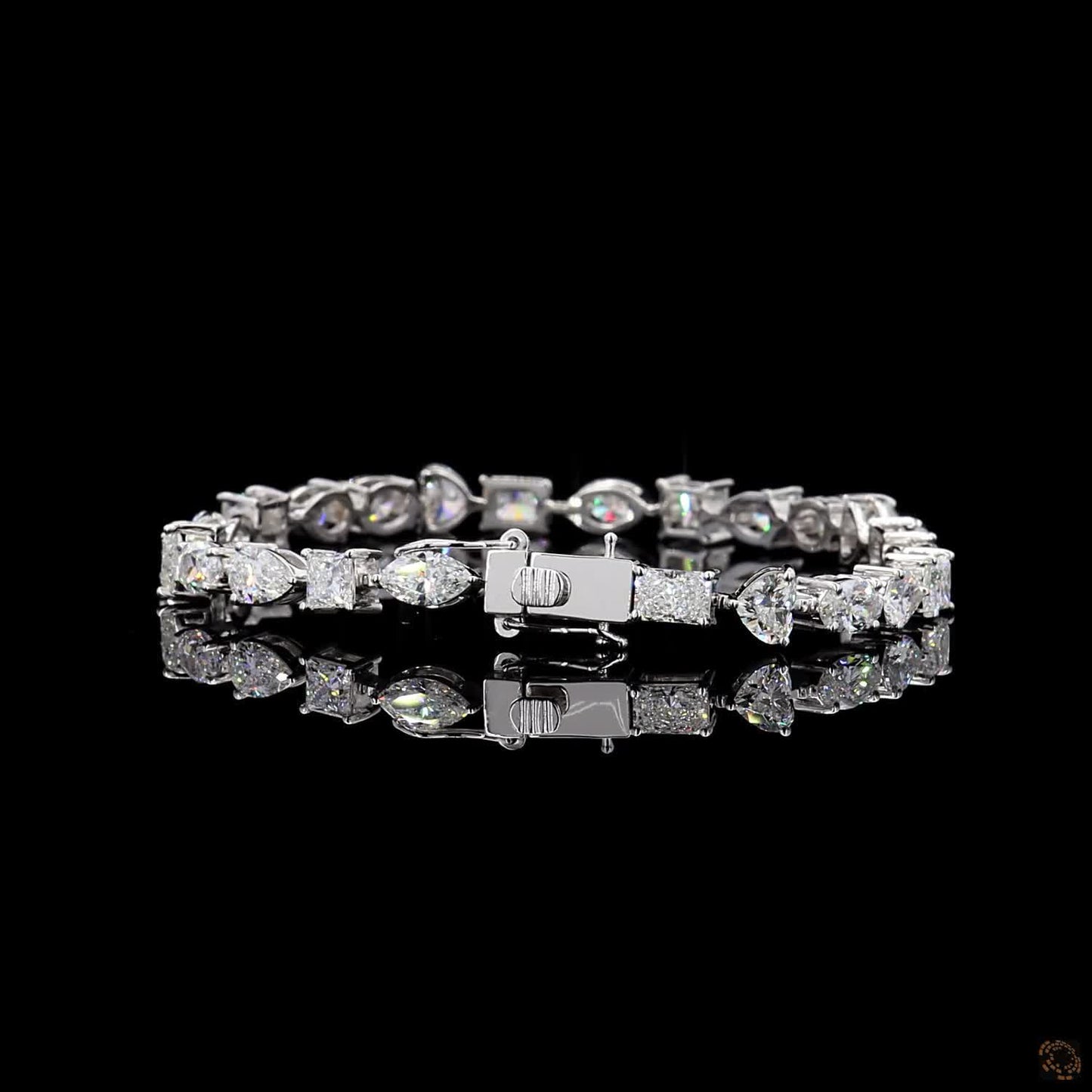 Celeste Multi-Shape Diamond Bracelet