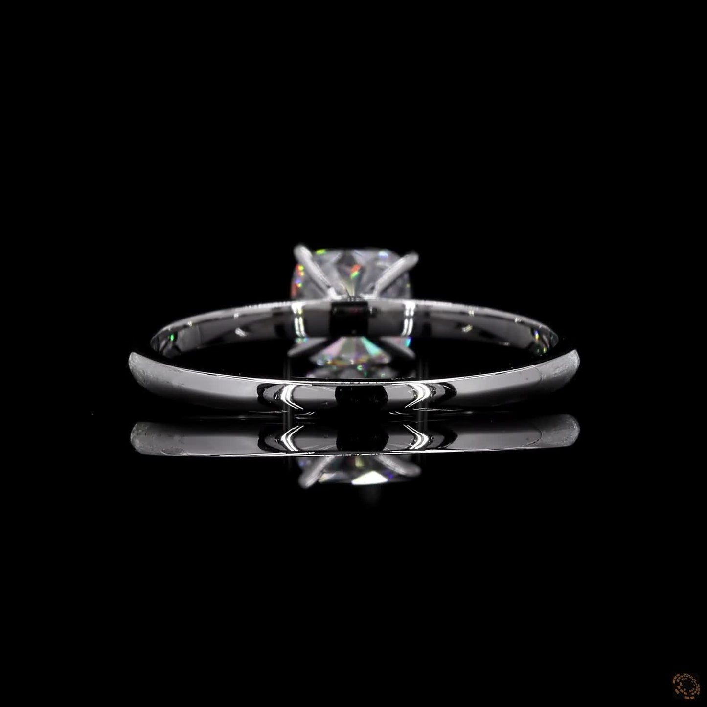 Lustra– 1.00ct Cushion Lab Grown Diamond Ring