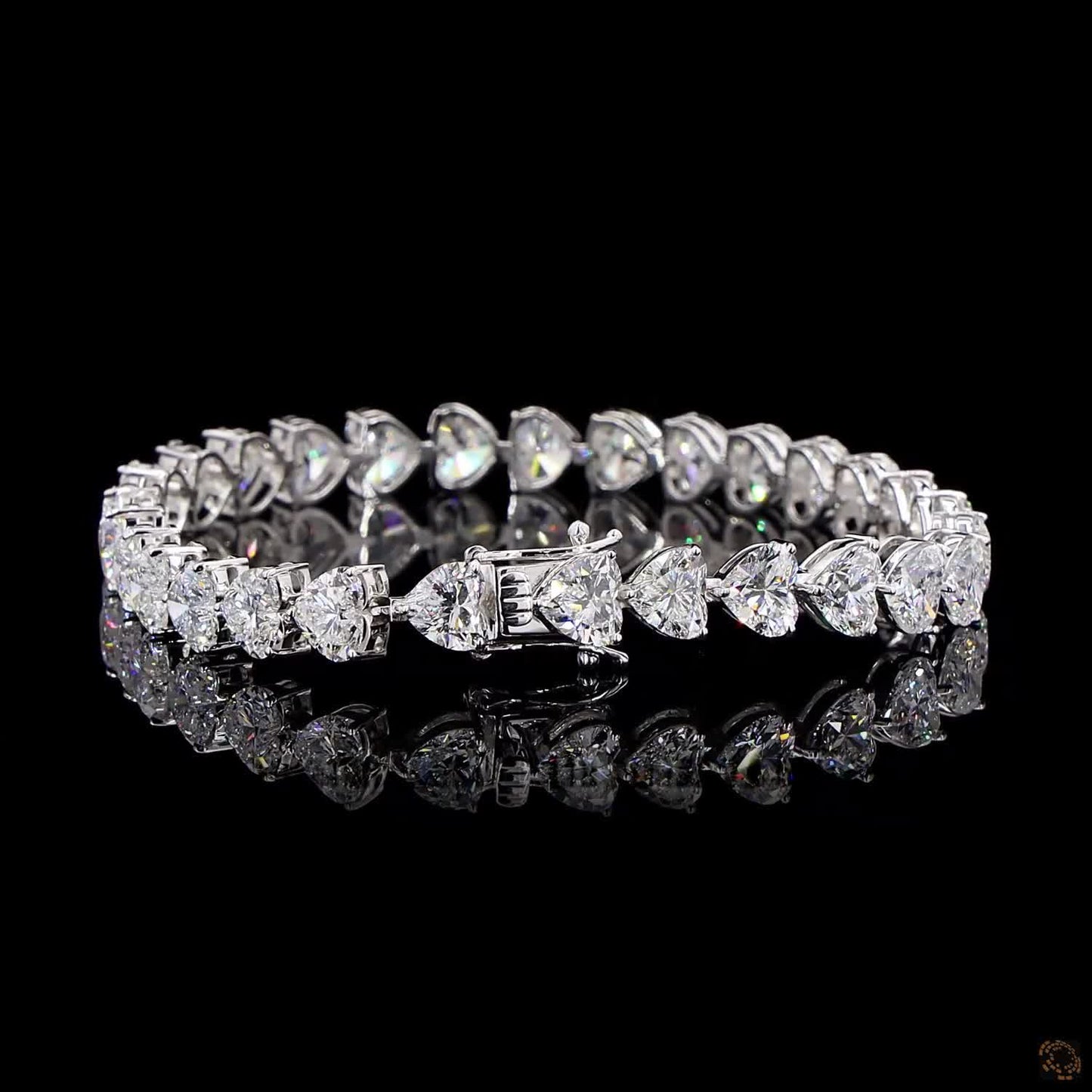 Seraphina Heart Diamond Bracelet
