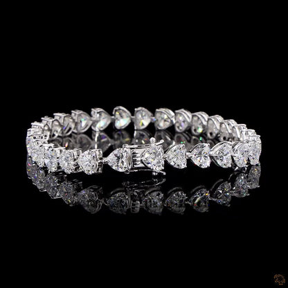 Seraphina Heart Diamond Bracelet