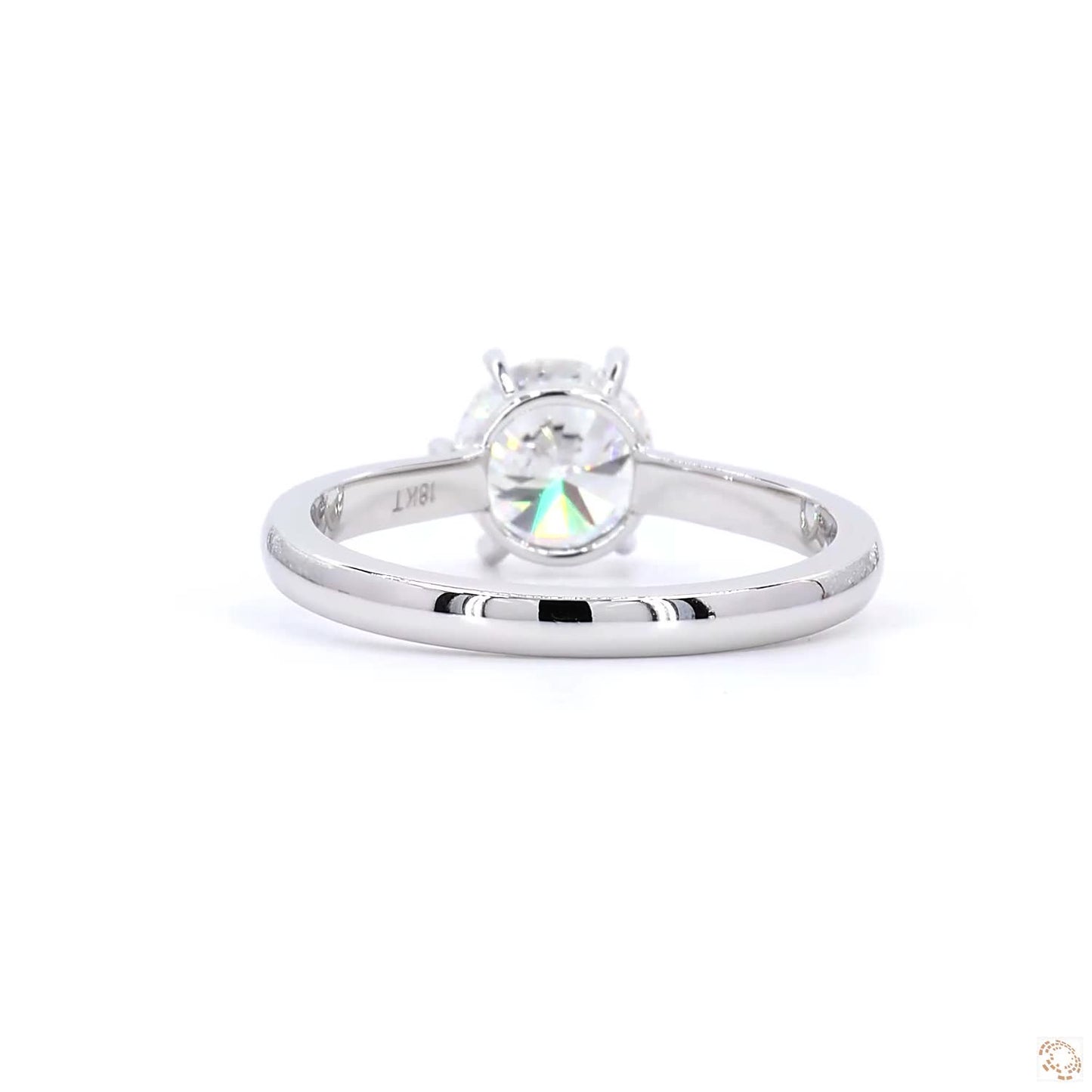 Celine – Classic Round Lab Grown Solitaire Ring