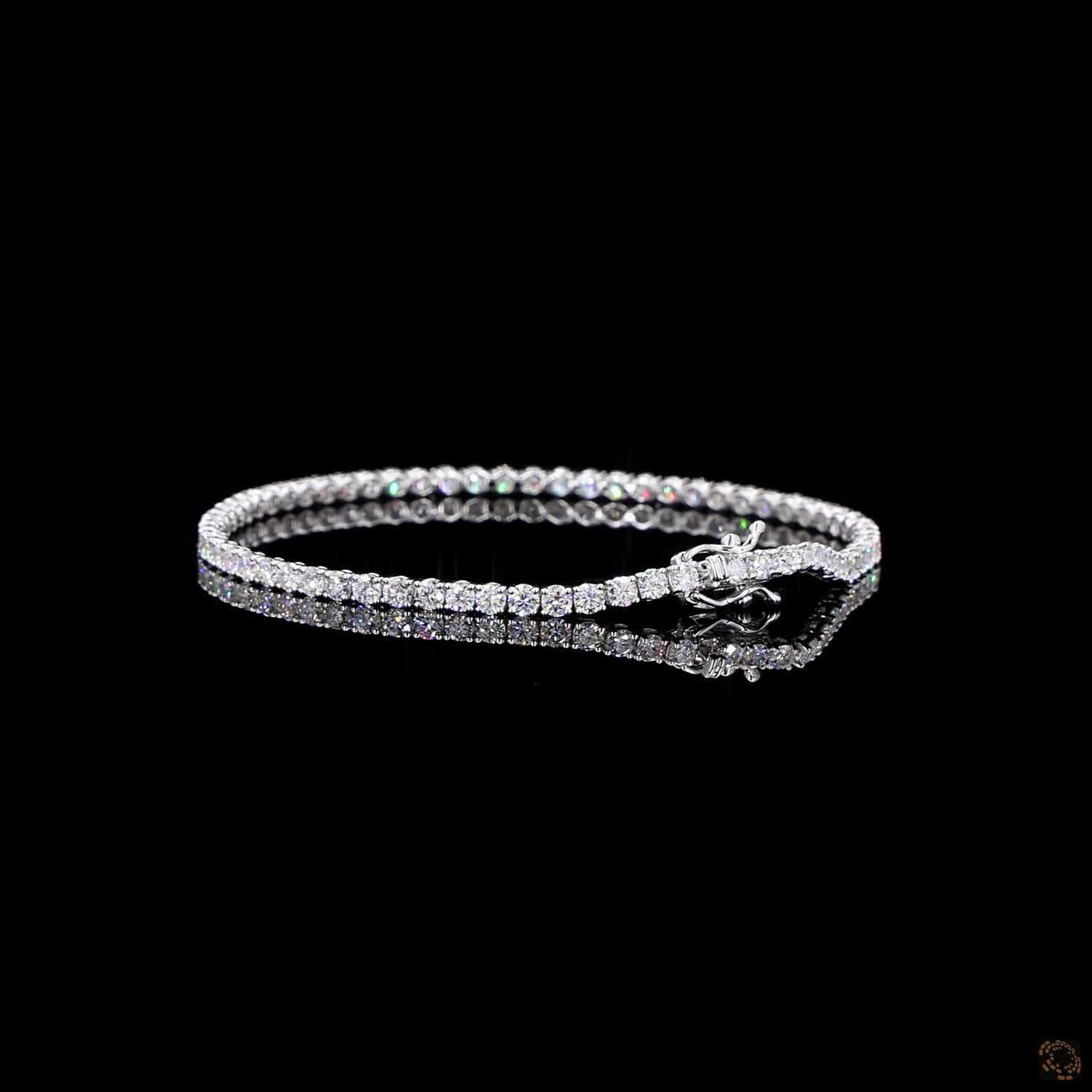 Liora Diamond Tennis Bracelet in White Gold