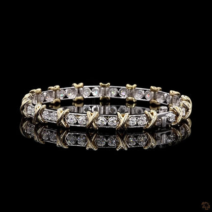 Amara Bracelet | Lab Grown Round Diamond Bracelet
