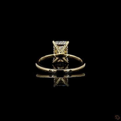The Enchanted Yellow Gold Radiant Diamond Ring
