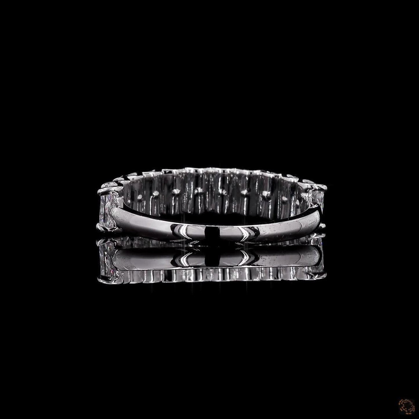 The Enchanted White Gold Radiant Diamond Ring