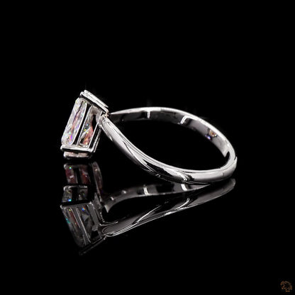 The Enchanted White Gold Two-Tone Diamond Ring