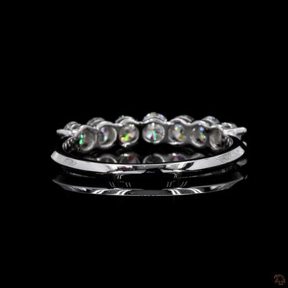 The Luster White Gold Seven-Stone Diamond Ring