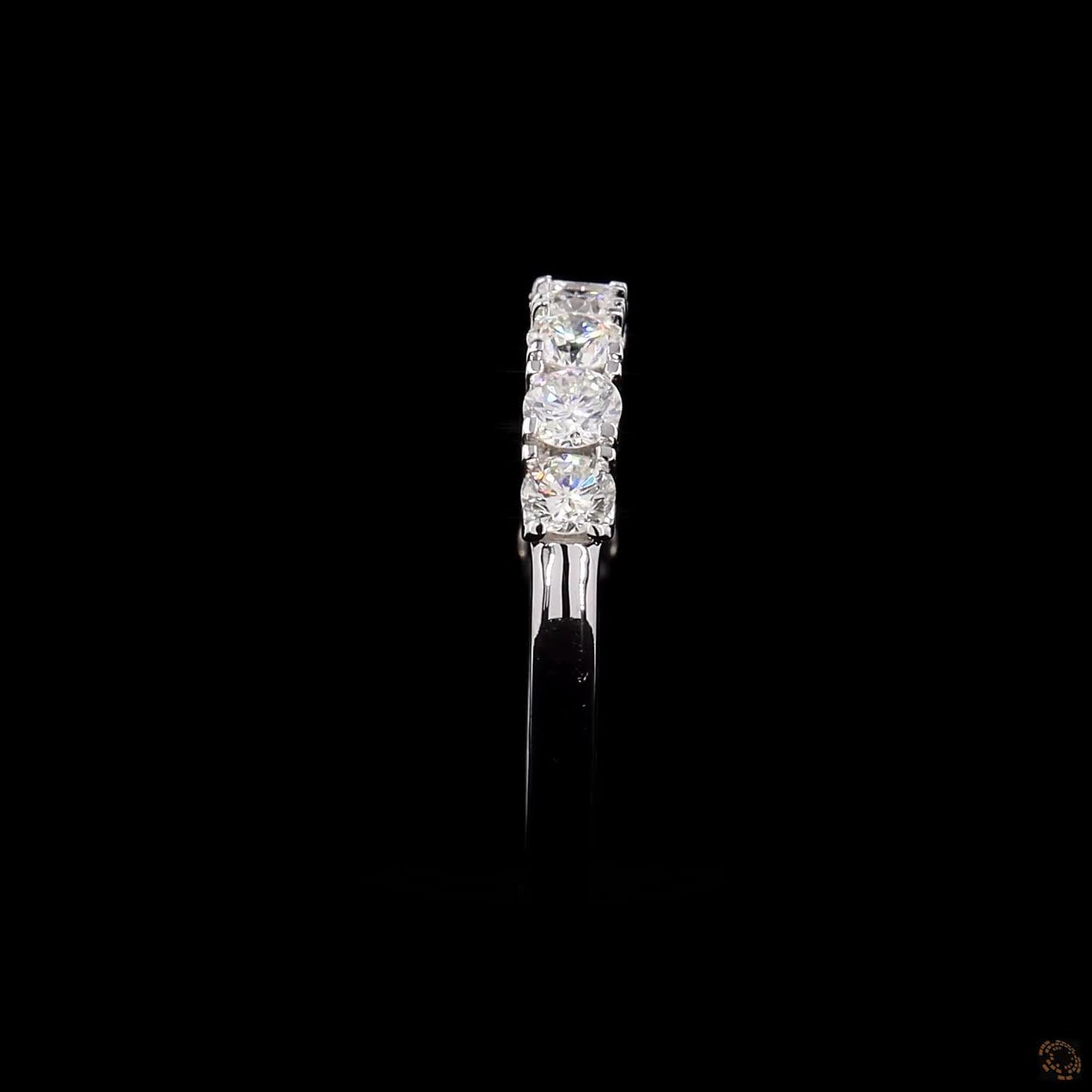 Diana – Diamond Half Eternity Ring