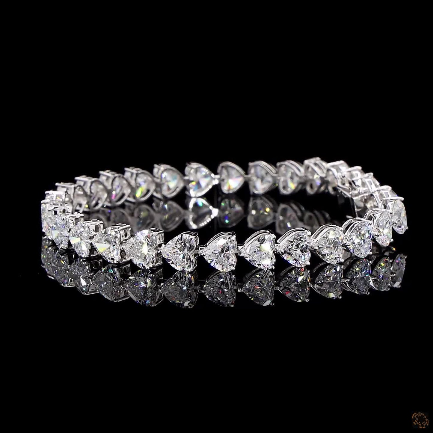 Seraphina Heart Diamond Bracelet