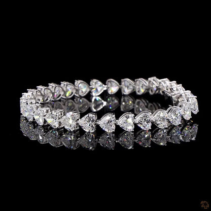 Seraphina Heart Diamond Bracelet