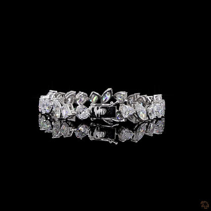 Celeste Lab Grown Diamond Bracelet – Oval, Pear & Emerald Cut
