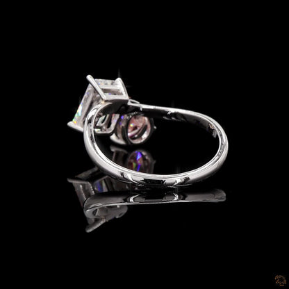 The Enchanted White Gold Two-Tone Diamond Ring