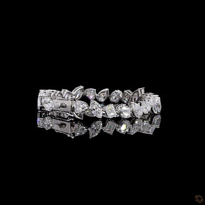 Celeste Lab Grown Diamond Bracelet – Oval, Pear & Emerald Cut