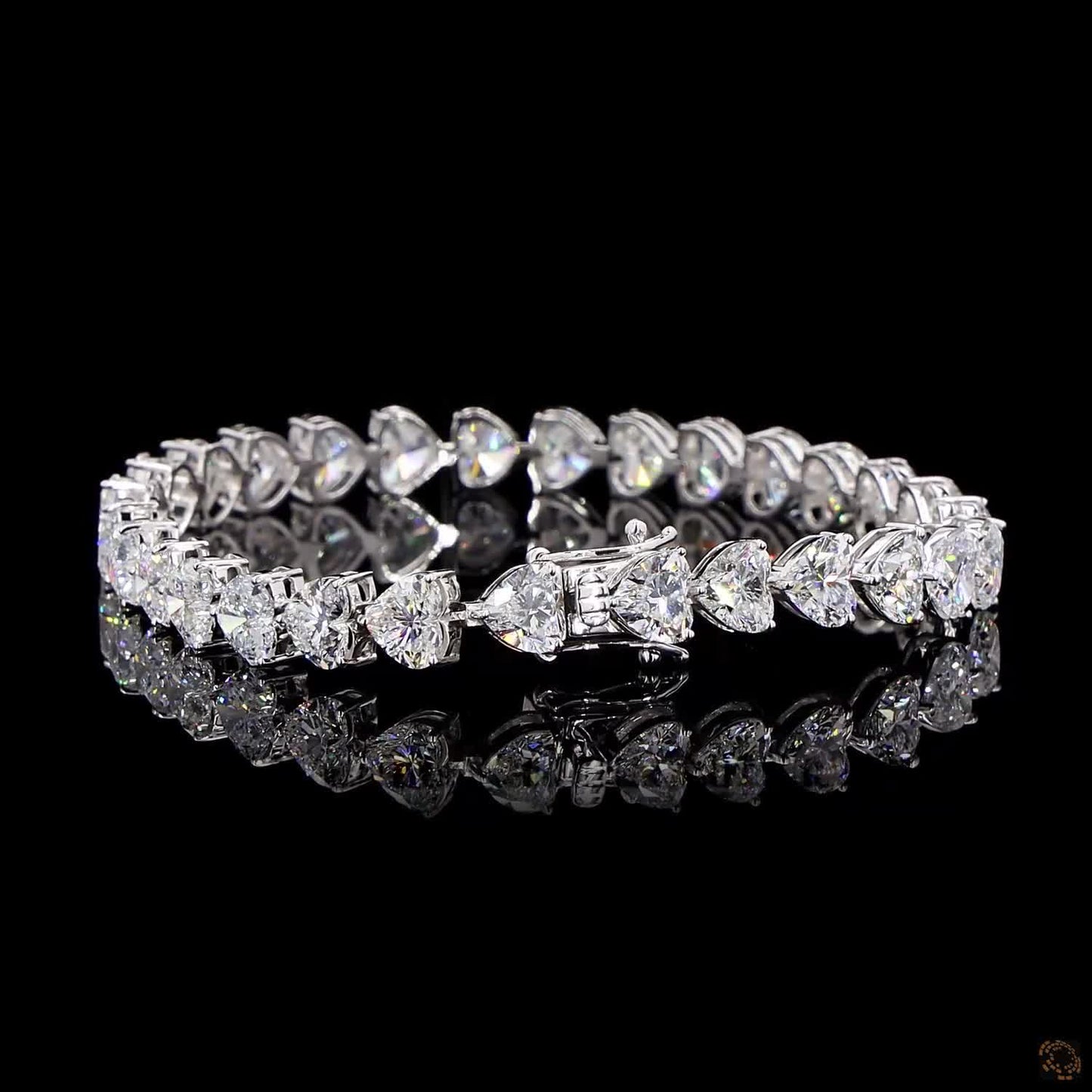 Seraphina Heart Diamond Bracelet