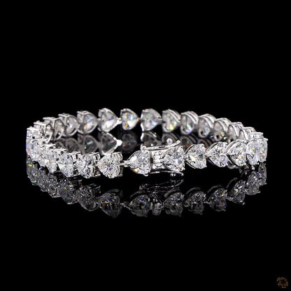Seraphina Heart Diamond Bracelet