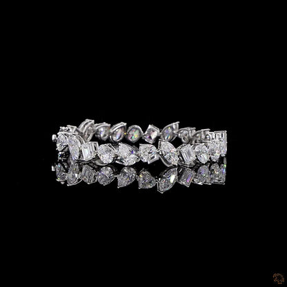 Celeste Lab Grown Diamond Bracelet – Oval, Pear & Emerald Cut